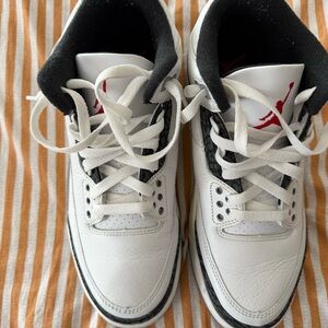 Jordan Athletic Shoes White and Black